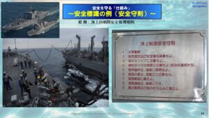 洋上給油と安全守則